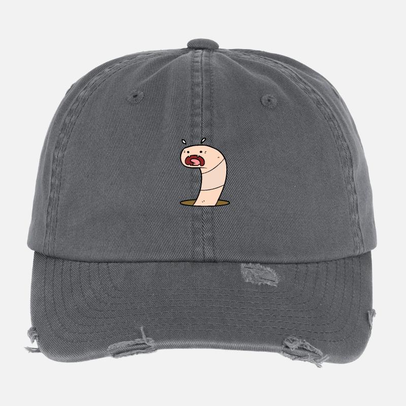Ver mobile - Casquette vintage effet usé Flexfit - charbon