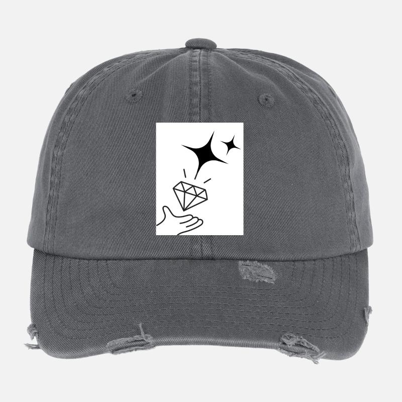 Verso N Casquette vintage effet usé Flexfit