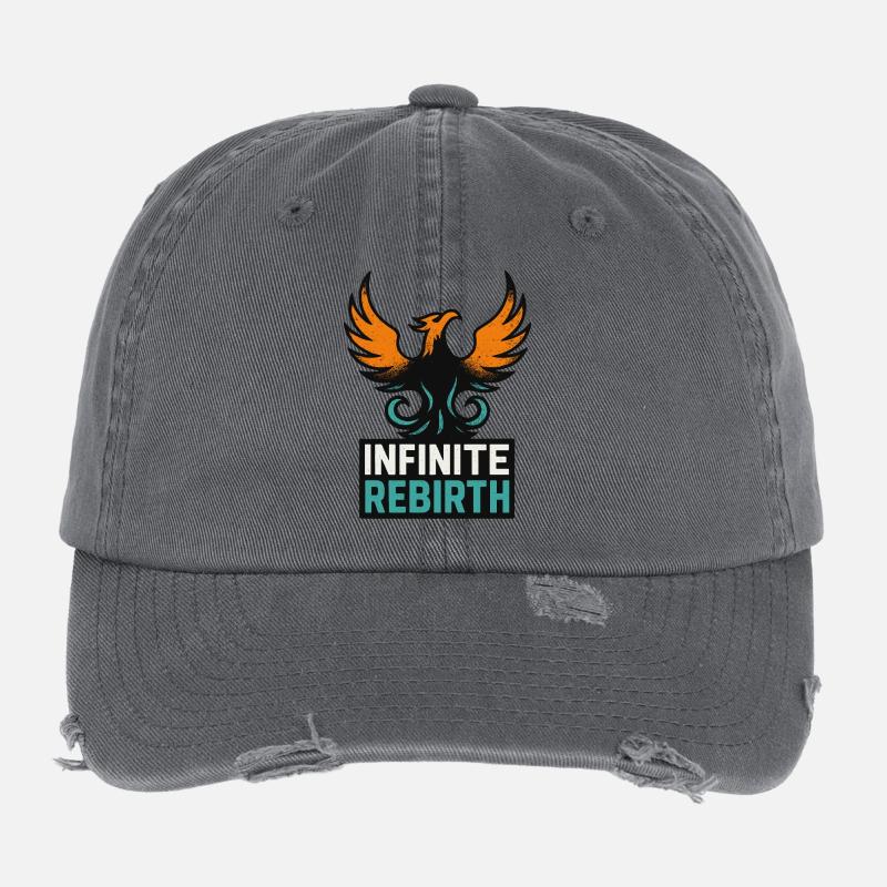 Infinite Rebirth – Phönix Flexfit Vintage Destroyed Cap