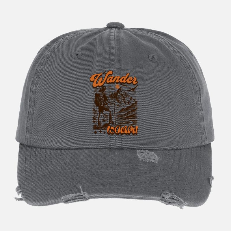 Wander Woman Flexfit Vintage Destroyed Cap