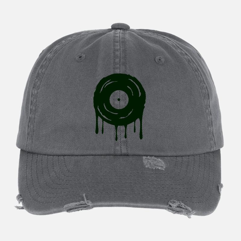 Record Flexfit Vintage Destroyed Cap