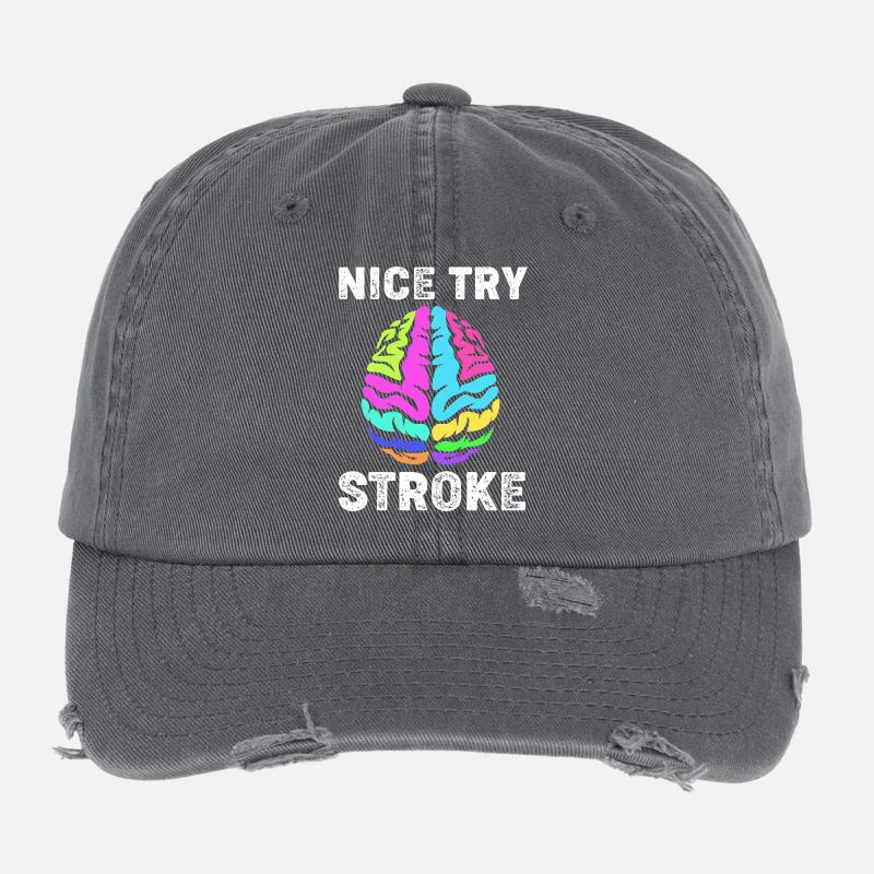 Stroke Stroke Flexfit Vintage Destroyed Cap