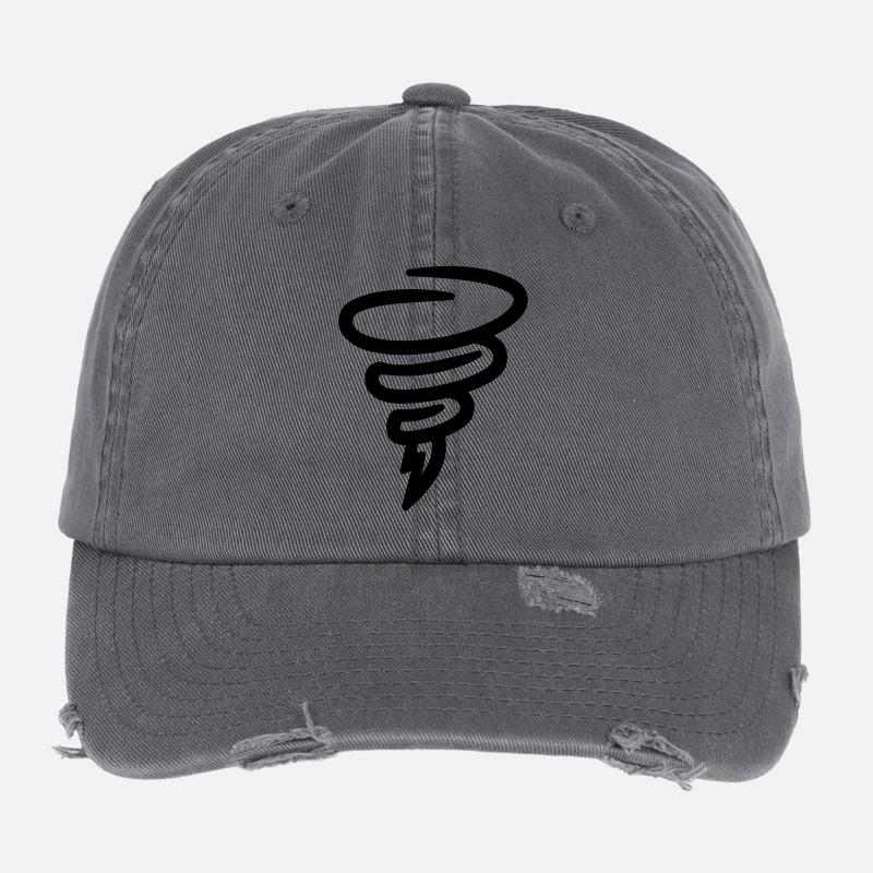tornade Casquette vintage effet usé Flexfit