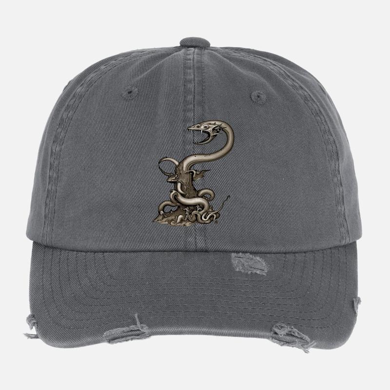 BUG #12 – dunkle Hölle Flexfit Vintage Destroyed Cap