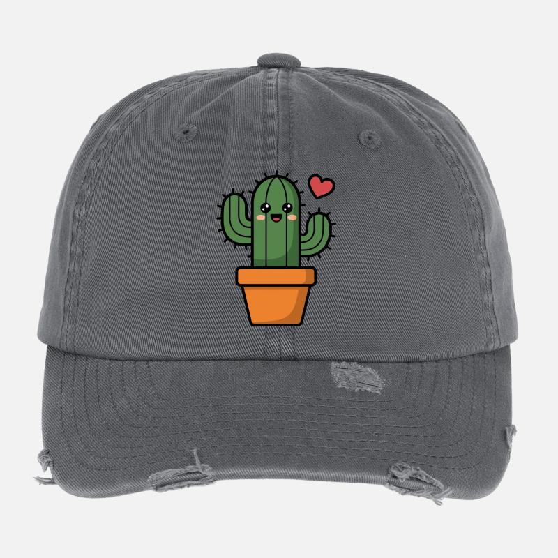 Kaktus Flexfit Vintage Destroyed Cap