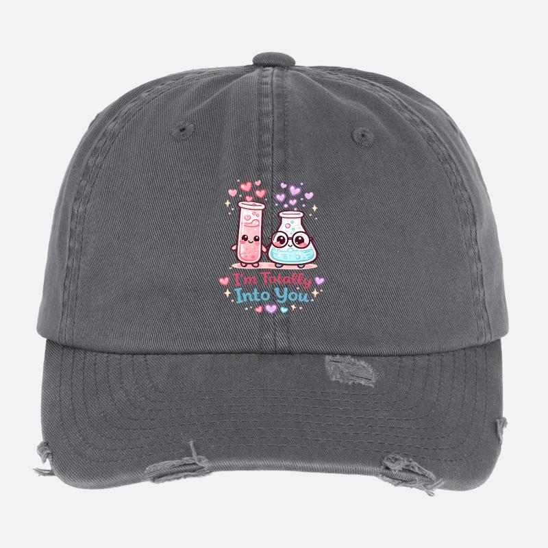 Totally Into You Beaker Duo Flexfit Vintage Destroyed Cap