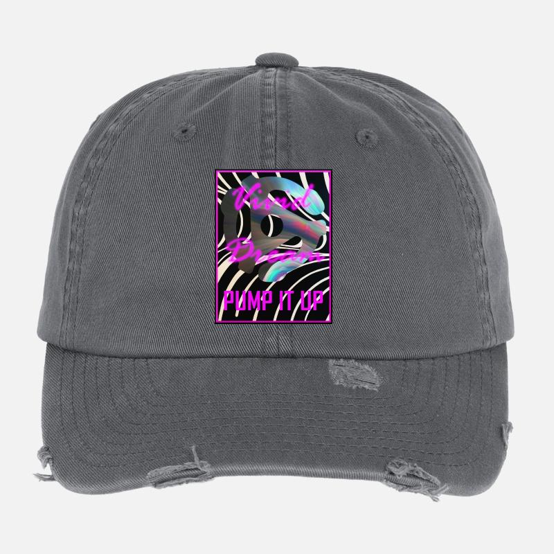 Pump It Up von Vivid Dream Flexfit Vintage Destroyed Cap