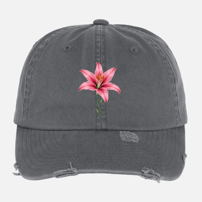 Lys Rose Casquette vintage effet usé Flexfit