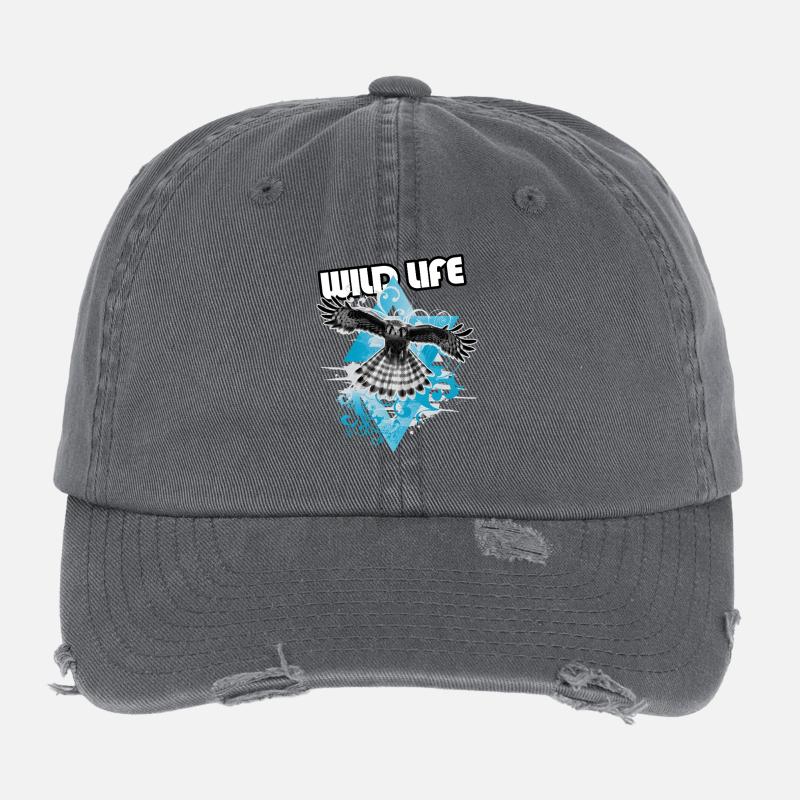 Free Eagle and Chart Flexfit Vintage Destroyed Cap