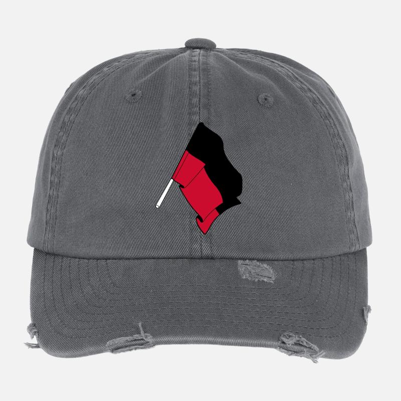 Fière de Nimègue – Drapeau de Nimègue Casquette vintage effet usé Flexfit