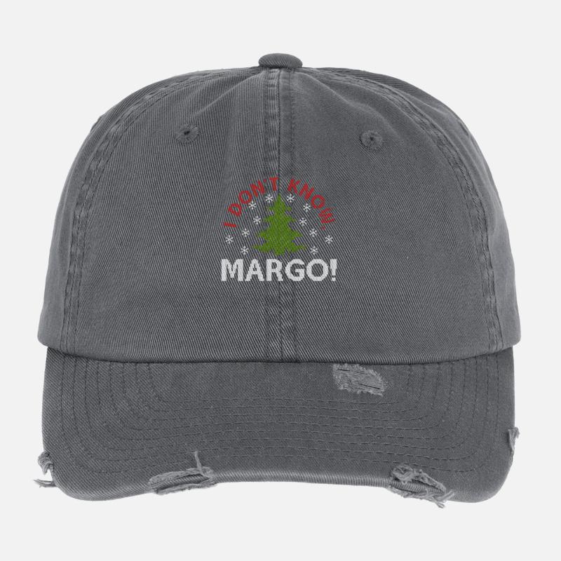 I Don t Know Margo T Shirt Flexfit Vintage Destroyed Cap