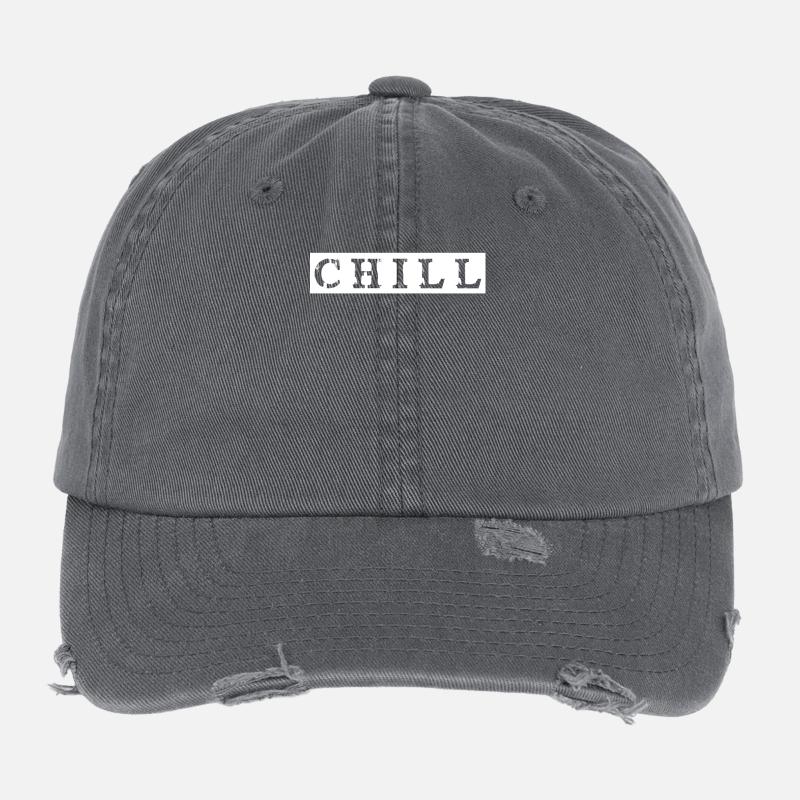 Chill chill out Flexfit Vintage Destroyed Cap