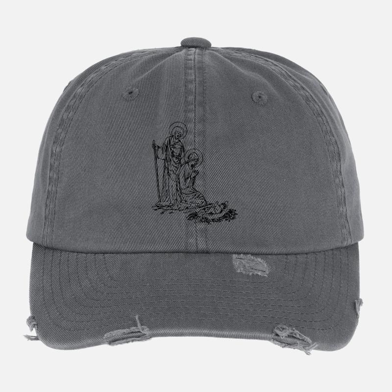 Christ Flexfit Vintage Destroyed Cap