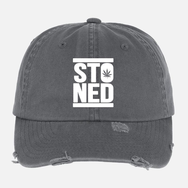 Stoned Flexfit Vintage Destroyed Cap