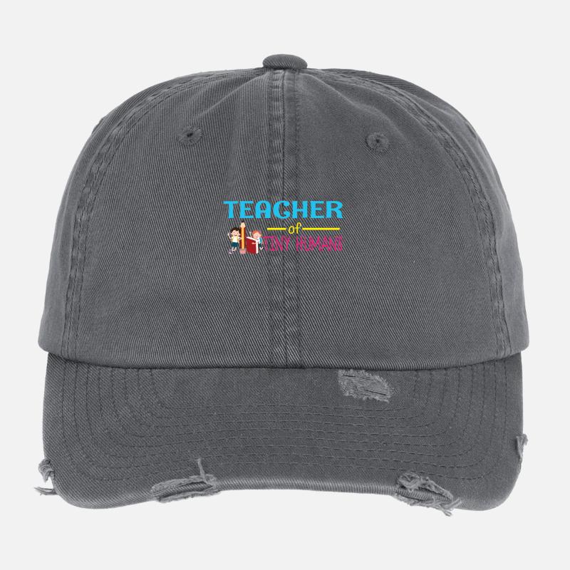 Kindergarten Preschool Pre-K Teacher 1 Day Lehrer Casquette vintage effet usé Flexfit