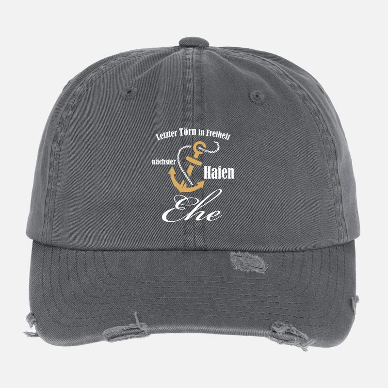 Nächster Hafen Ehe Variante 5 Flexfit Vintage Destroyed Cap