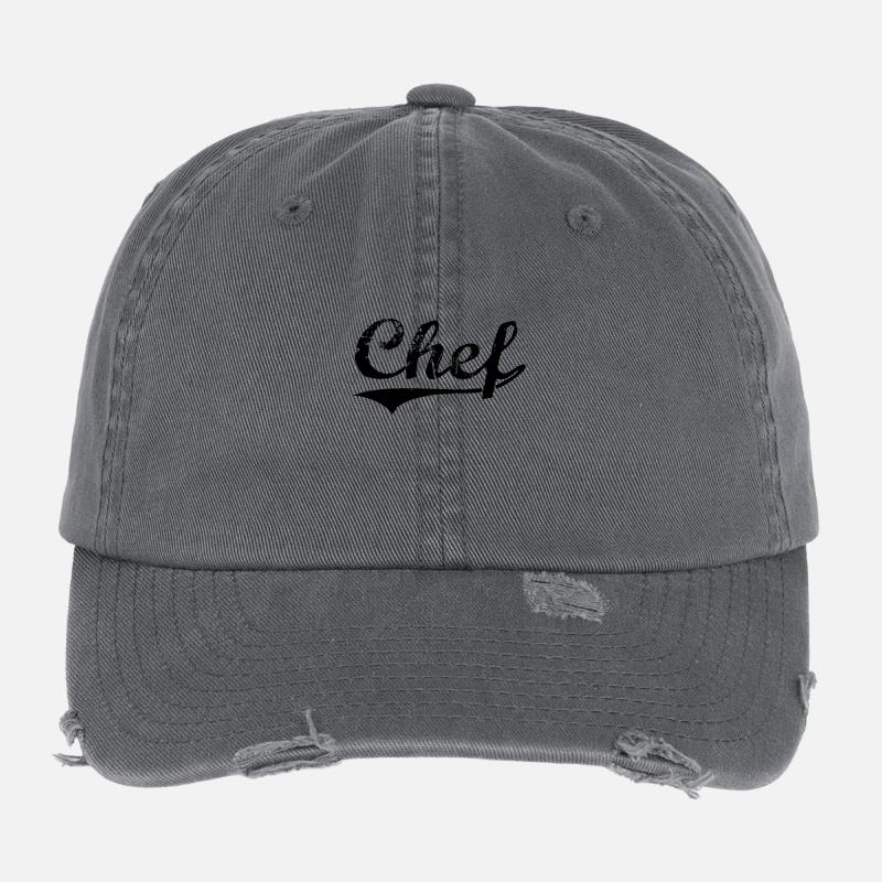 chef Flexfit Vintage Destroyed Cap