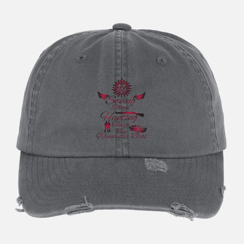 surnaturel Casquette vintage effet usé Flexfit