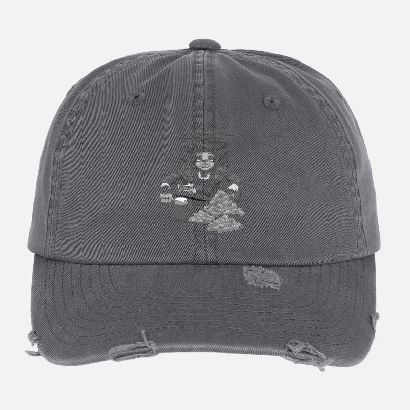 Scar sloth Flexfit Vintage Destroyed Cap