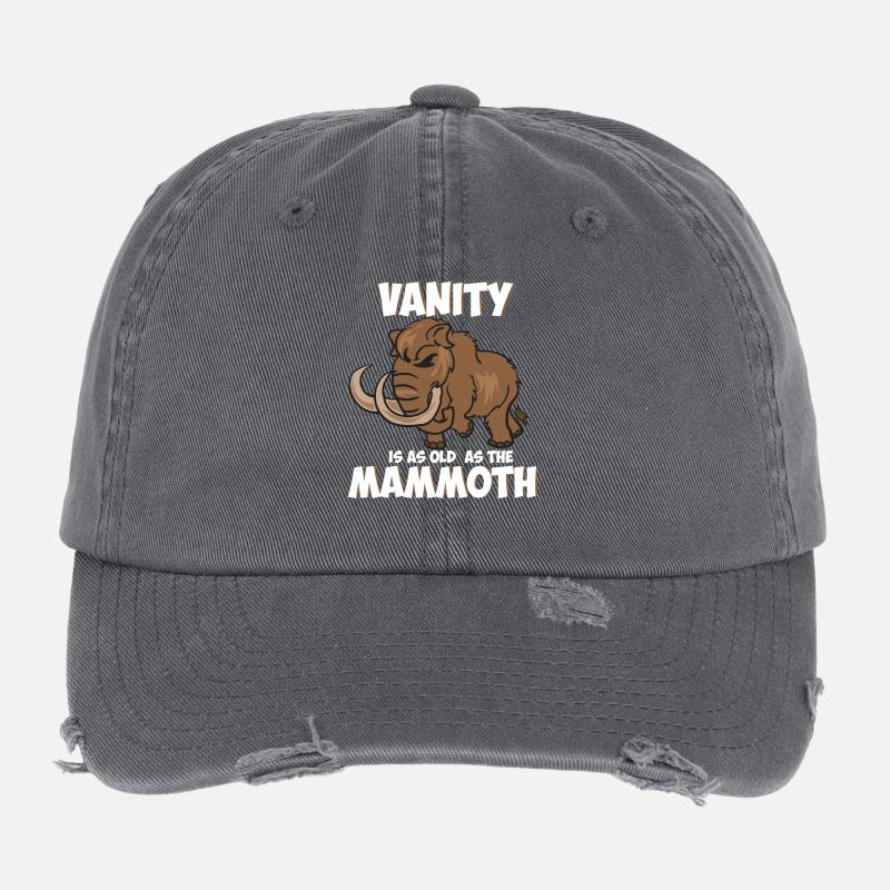 Eitelkeit ist so alt wie das Mammut Flexfit Vintage Destroyed Cap