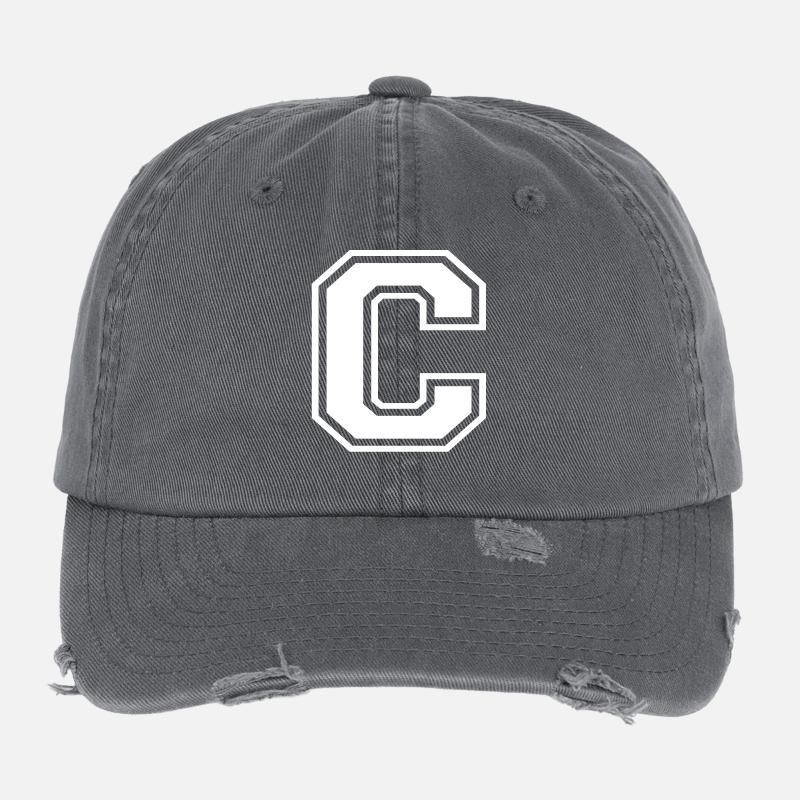 c Flexfit Vintage Destroyed Cap