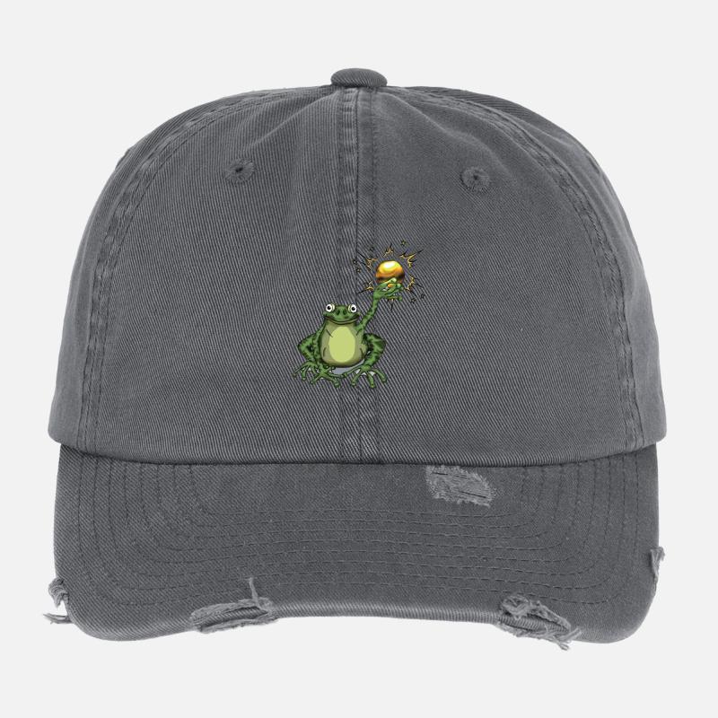 Froschkönig Flexfit Vintage Destroyed Cap