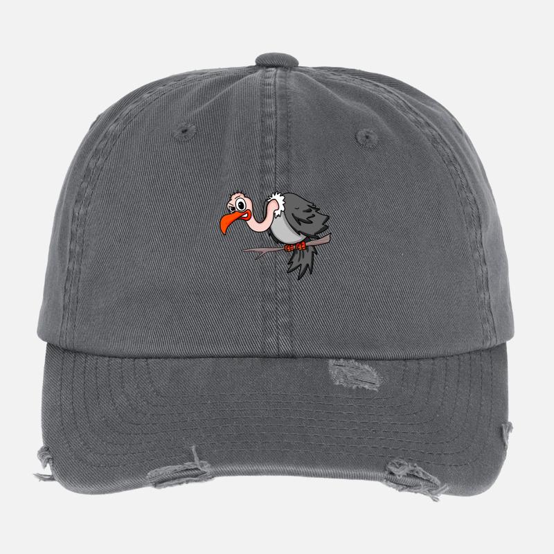 vulture Flexfit Vintage Destroyed Cap