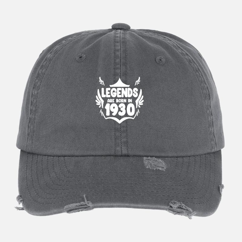 1930 Flexfit Vintage Destroyed Cap
