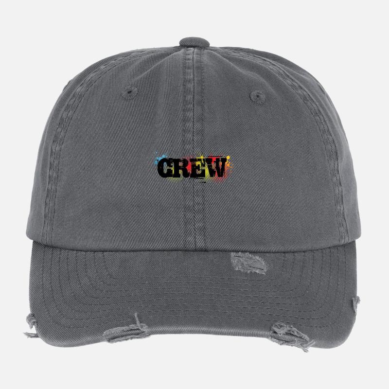 Crew de Flexfit Vintage Destroyed Cap