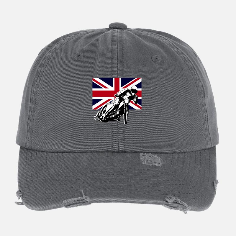 Speedway - Union Jack Flexfit Vintage Destroyed Cap