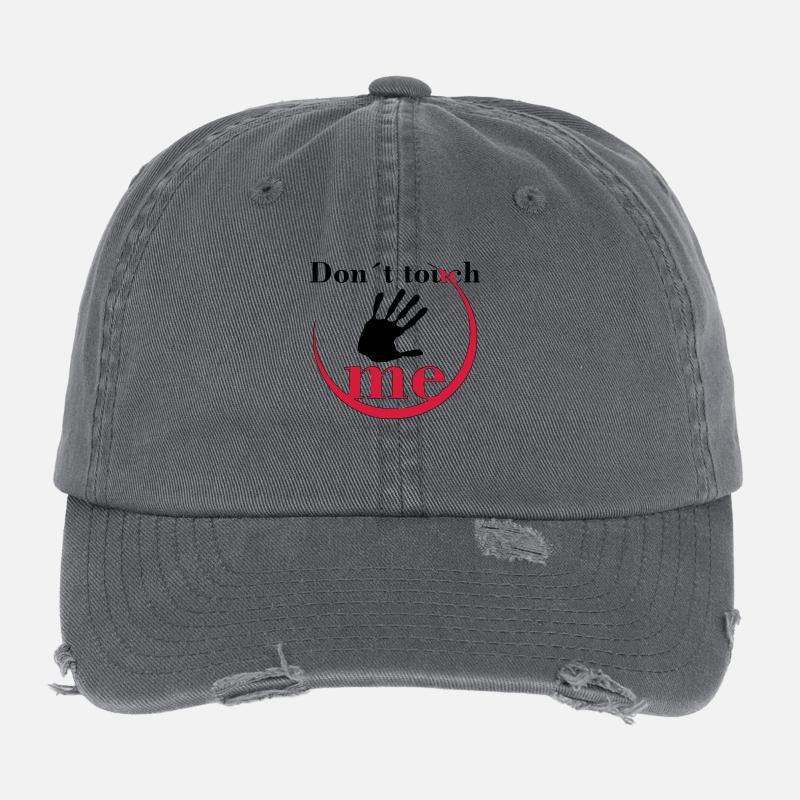 Don´t touch me Flexfit Vintage Destroyed Cap