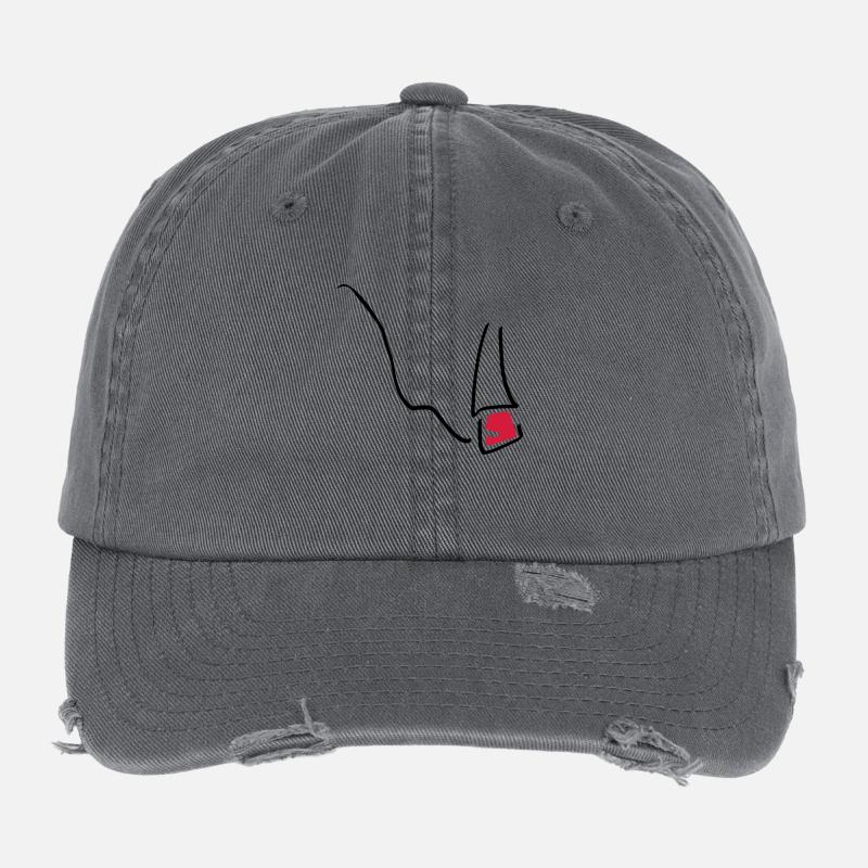 cigarette_01 Flexfit Vintage Destroyed Cap