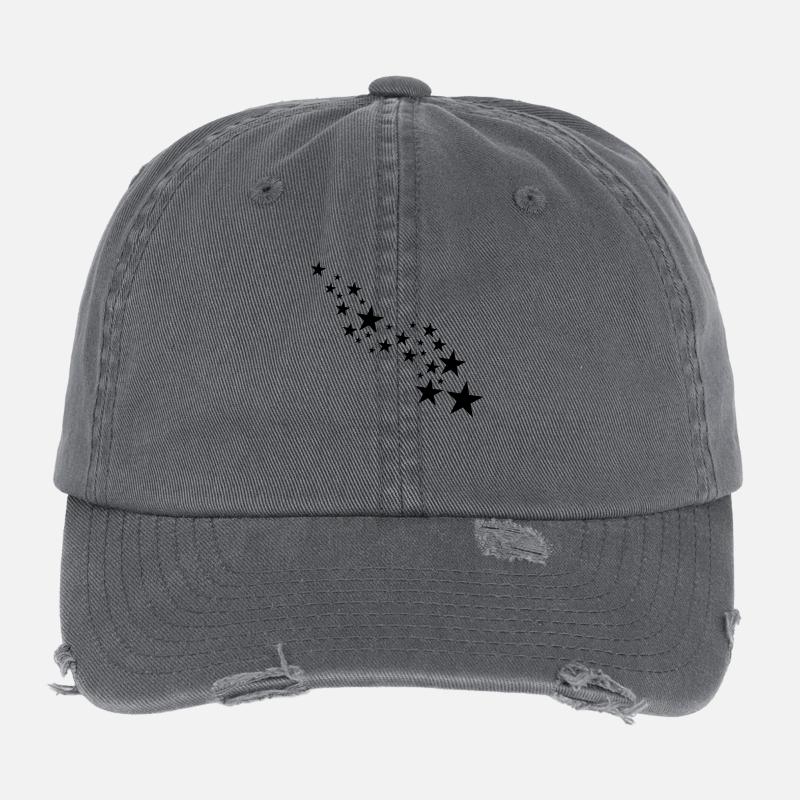 falling stars Flexfit Vintage Destroyed Cap