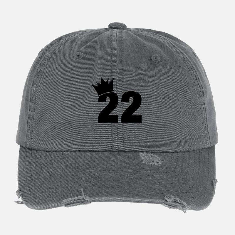 22_krone_f1 Flexfit Vintage Destroyed Cap