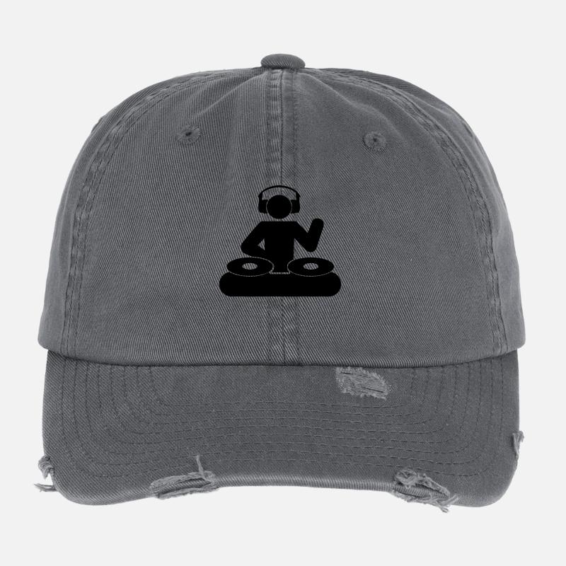 dj Flexfit Vintage Destroyed Cap