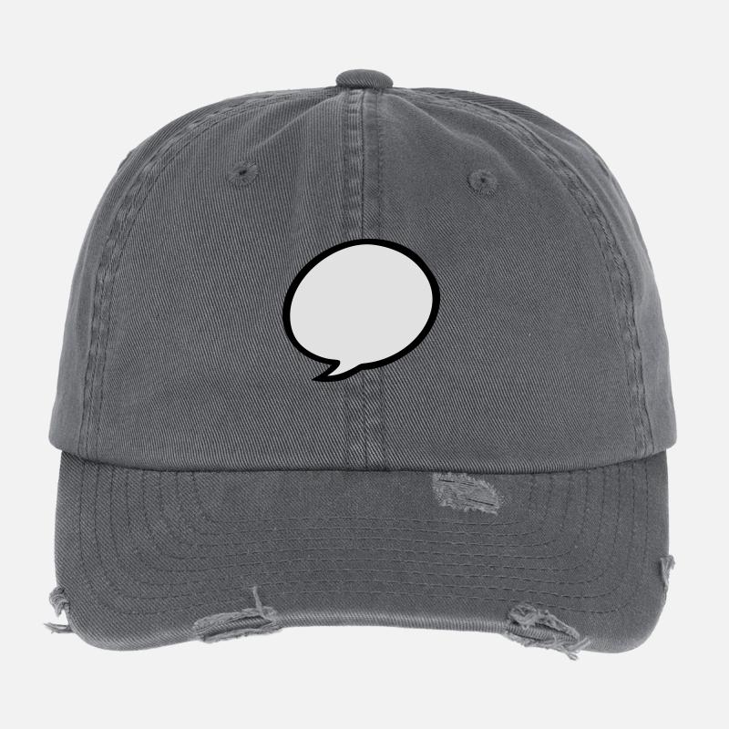 bulle bd Casquette vintage effet usé Flexfit