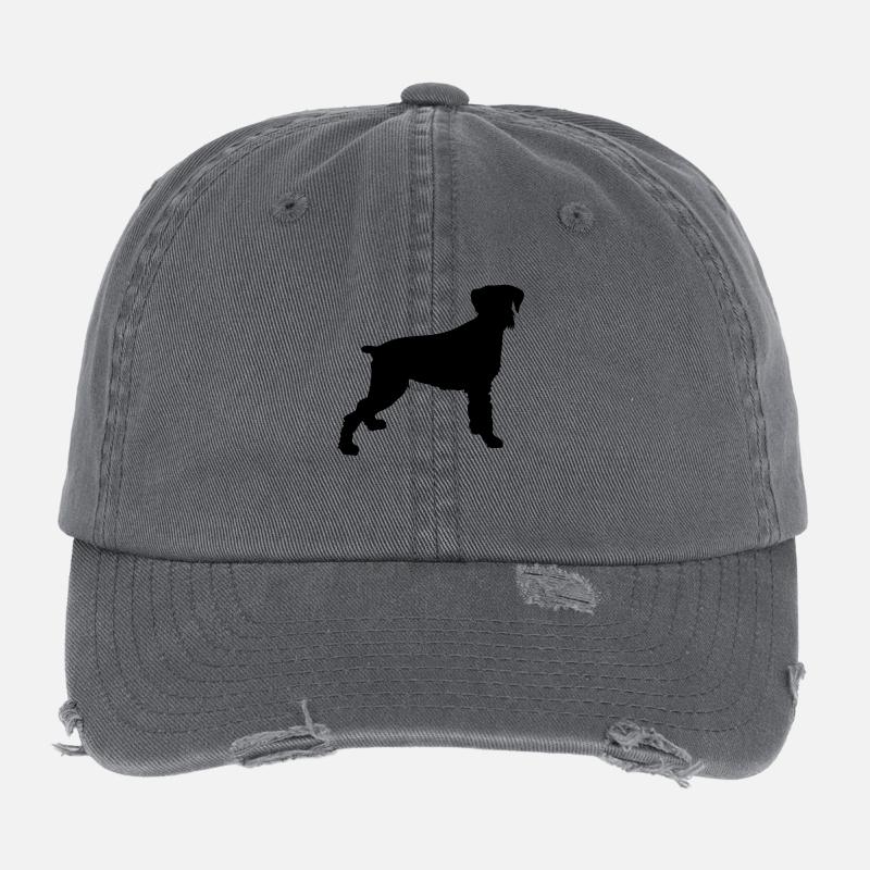 süsser hund Flexfit Vintage Destroyed Cap