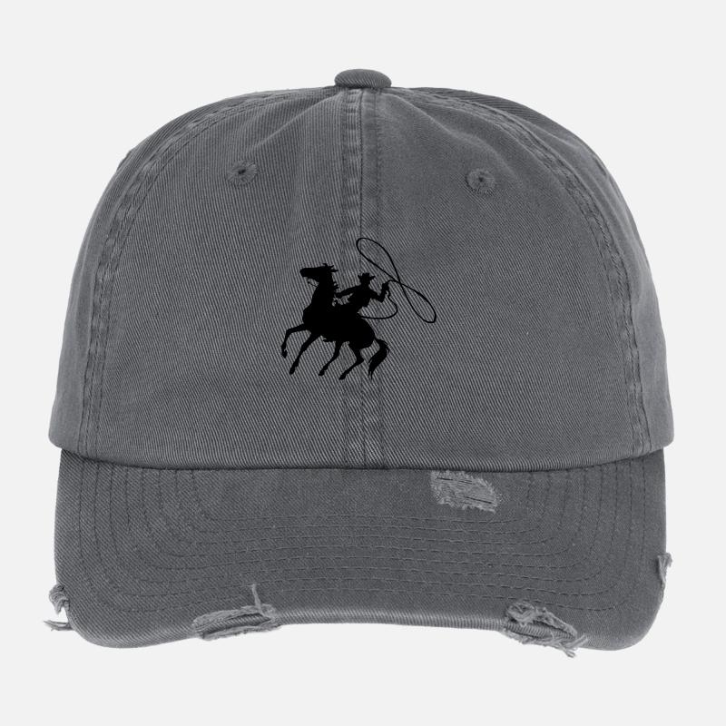 Cowboy Flexfit Vintage Destroyed Cap