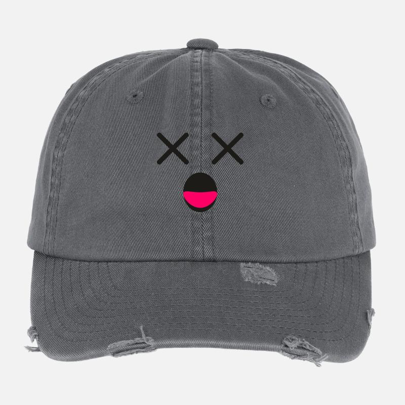 Visueller Ausdruck Flexfit Vintage Destroyed Cap