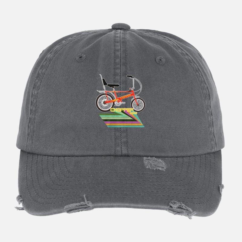 Chopper vélos Casquette vintage effet usé Flexfit