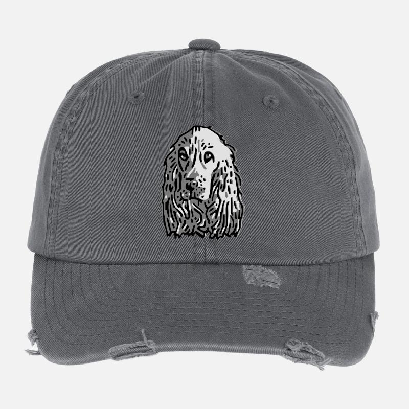 cocker Flexfit Vintage Destroyed Cap