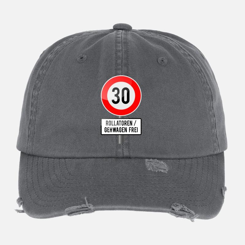 30 walker Flexfit Vintage Destroyed Cap