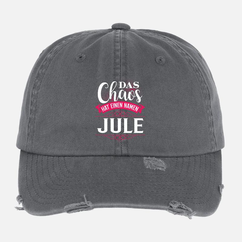 JULE - Chaos Flexfit Vintage Destroyed Cap