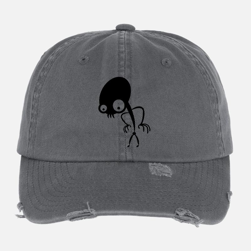 alien Flexfit Vintage Destroyed Cap