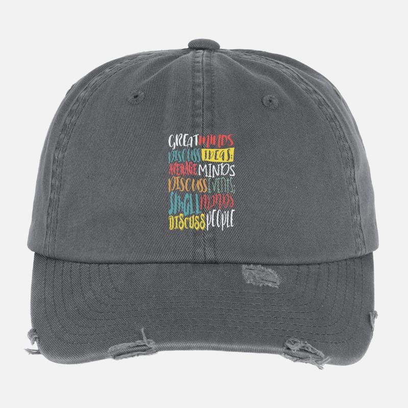 Great Minds Flexfit Vintage Destroyed Cap
