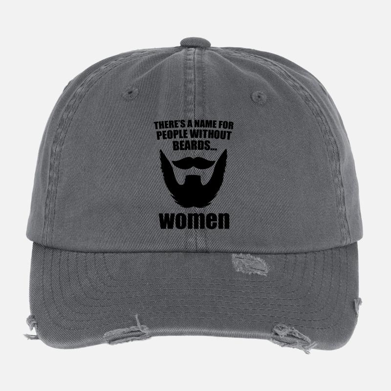 beard Flexfit Vintage Destroyed Cap