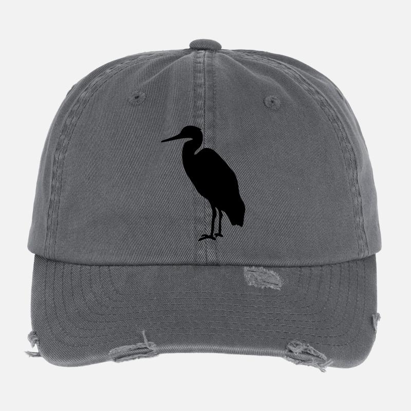 Storch Watvogel Flexfit Vintage Destroyed Cap