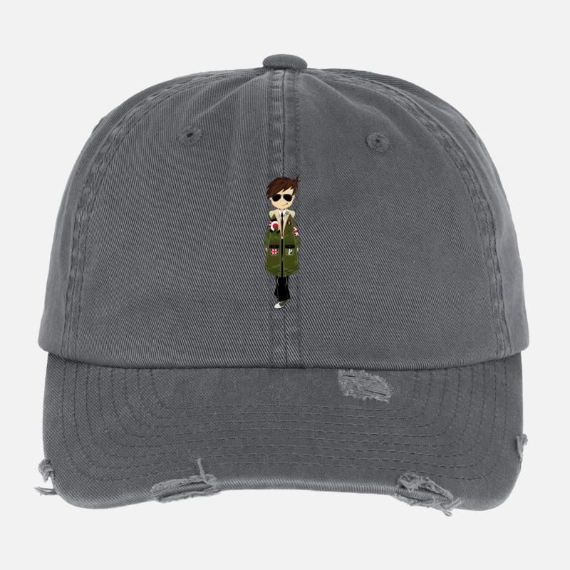 Cool Mod Boy Flexfit Vintage Destroyed Cap