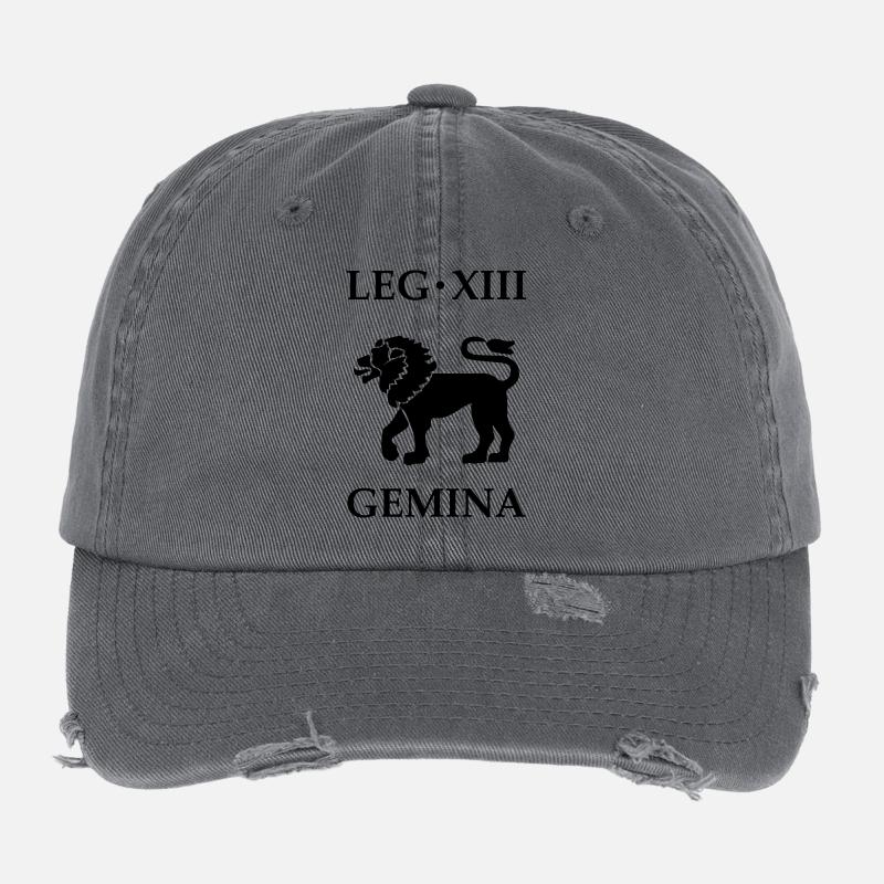 legio_xiii_gemina Flexfit Vintage Destroyed Cap