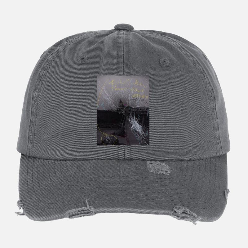 „were“wolf Attacke - „war“ Atacke, Estaca de Bares Flexfit Vintage Destroyed Cap